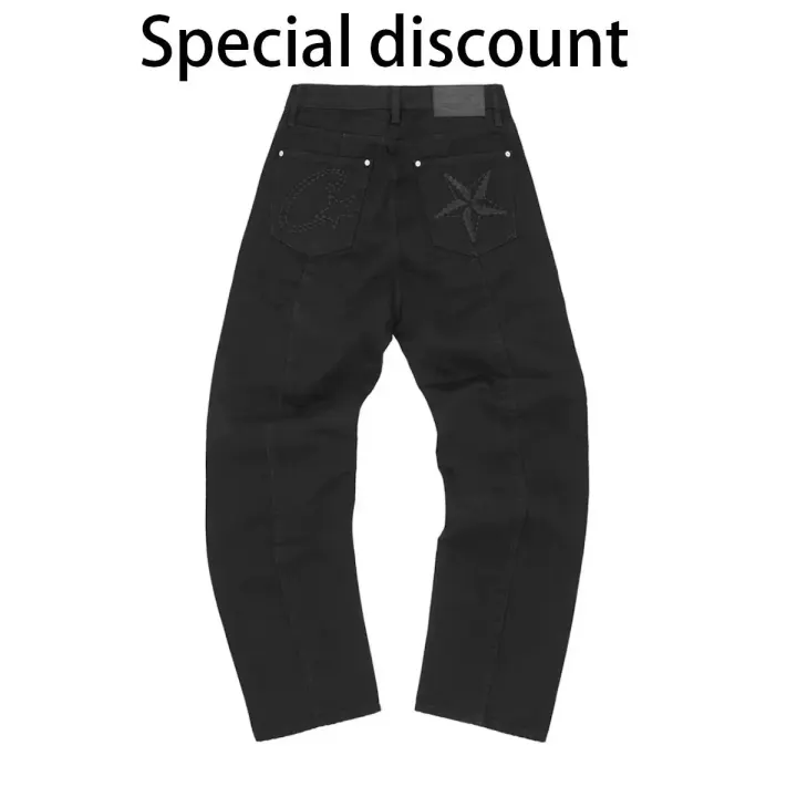 Jeansshorts — Schwarz