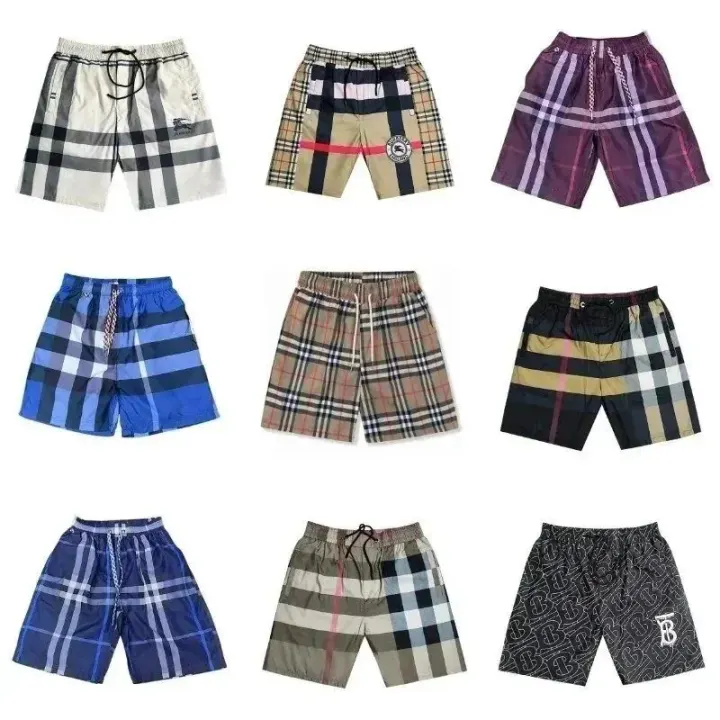 Burberry Multi-Color Plaid Casual Shorts