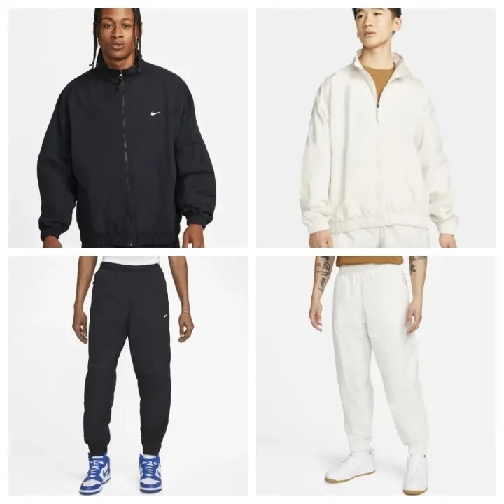 Nike Black Matching Jacket and Pants Set