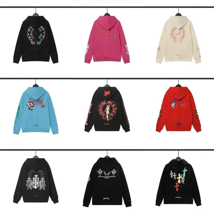 Chrome Hearts Pullover-Hoodie mit mehrfarbigem Grafikprint