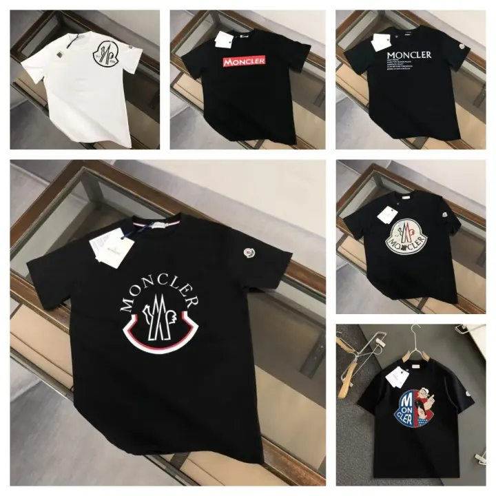 Moncler Graphic T-Shirt in Black and White