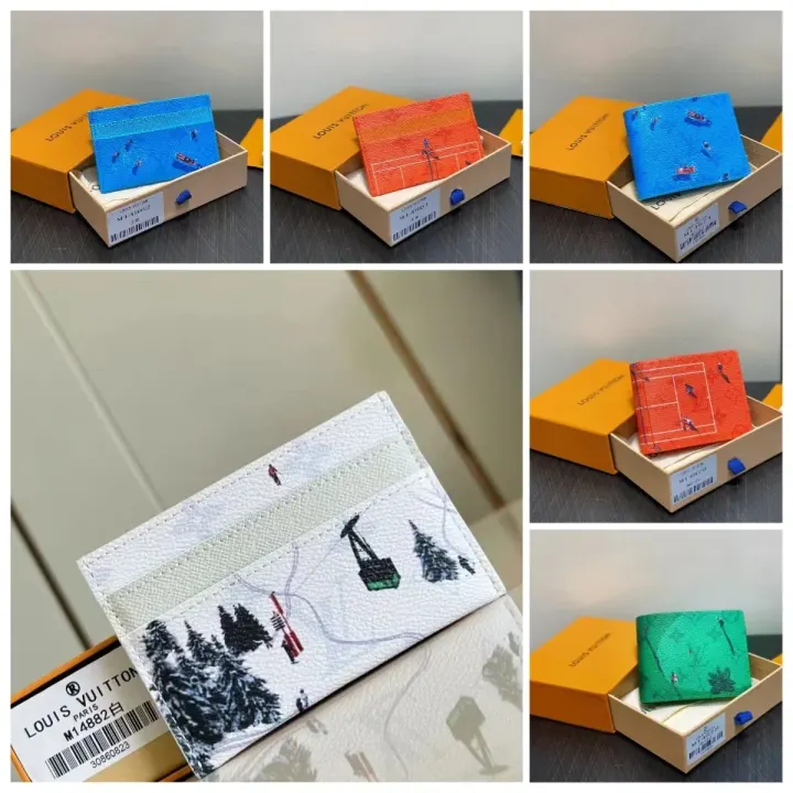 Louis Vuitton Colorful Ski-Inspired Wallet