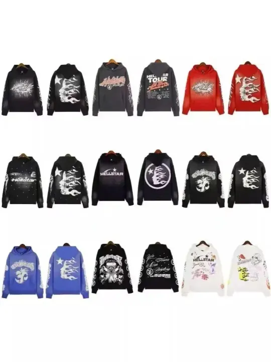 Hellstar HS-3 Hoodie with Flame Star Graphics