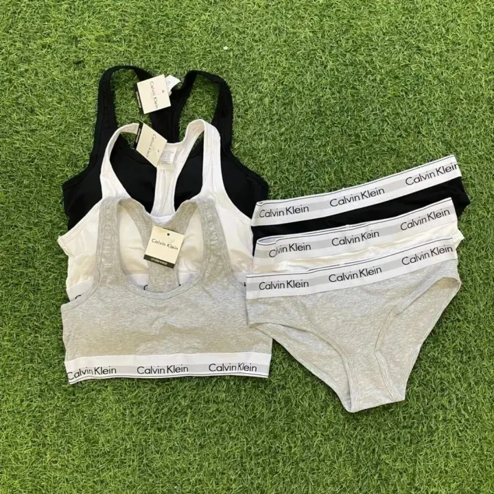 Calvin Klein Athletic Underwear Set in Black, White and Grey