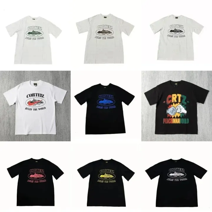 Corteiz Graphic T-Shirt in Black and White