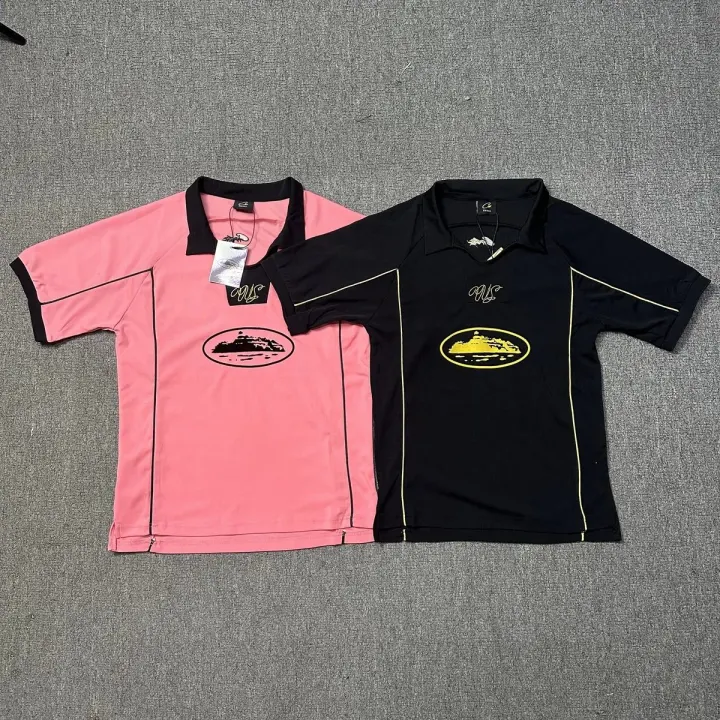 Nike Pink Athletic Training Top with Black Trim