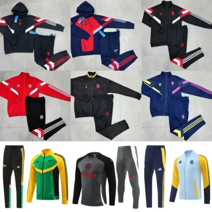 Adidas Color-Blocked Athletic Tracksuit Set