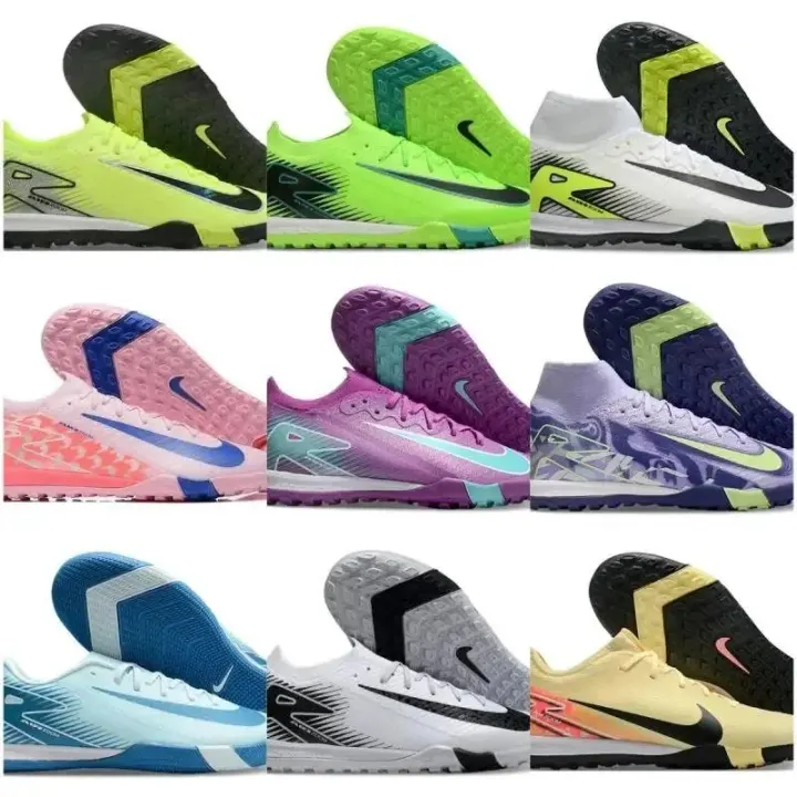 Nike Mercurial Turf Football Boots in Neon Multi-Color