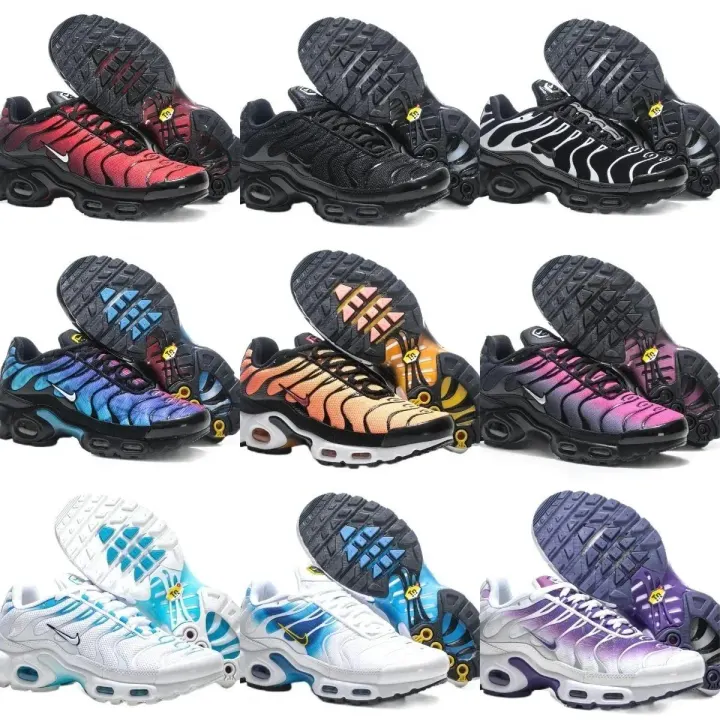Nike Gradient Wave Sneakers in Black and Multi-Color