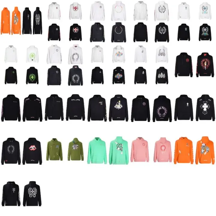 Sudadera con capucha gráfica Chrome Hearts en múltiples colores