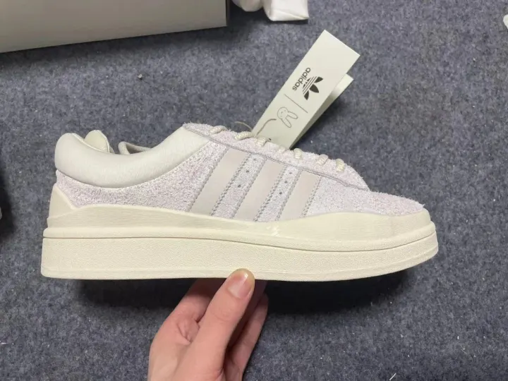Adidas Cream Suede Chunky Sneakers