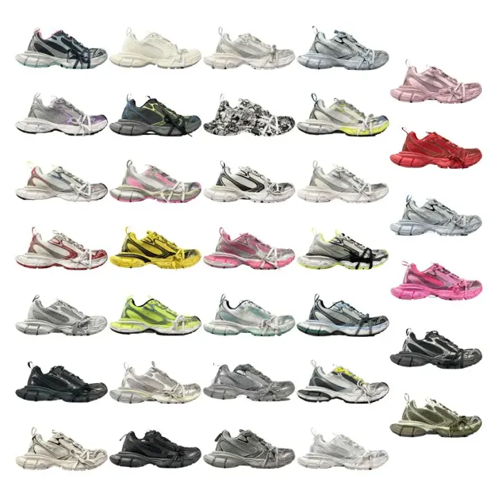 Balenciaga 3XL Sneakers in Navy, Silver and Pink