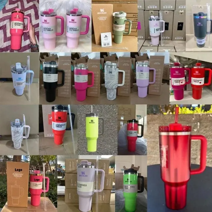 Stanley Stainless Steel Insulated Tumbler with Straw