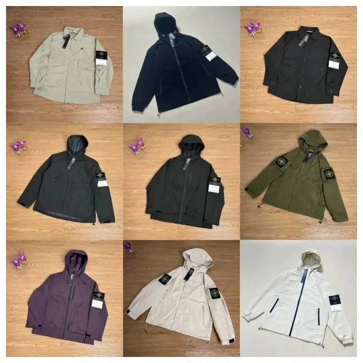 Stone Island Hooded Down Jacket in Multiple Colorways
