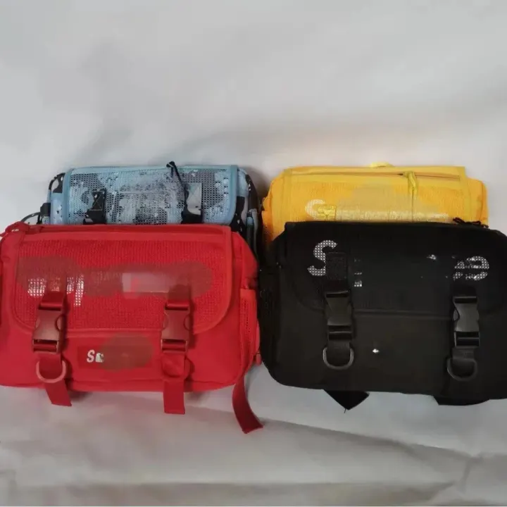 Supreme Multi-Color Mesh Waist Bag
