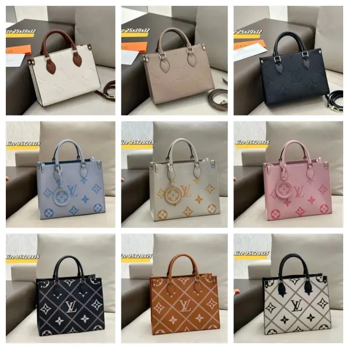 Louis Vuitton Monogram crossbody-tote in meerdere kleuren