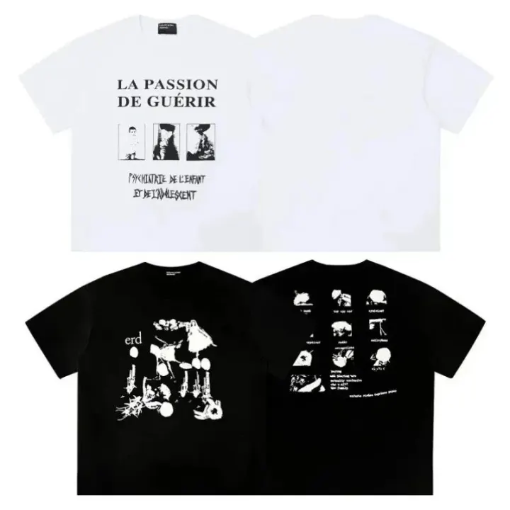 Enfants Riches Déprimés Graphic T-Shirts in Black and White