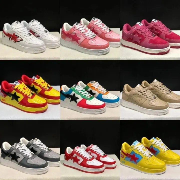 BAPE Bapesta low-top sneakers in meerdere kleurvarianten