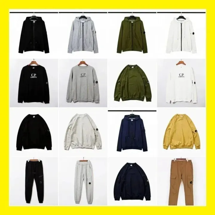 C.P. Company Goggle Zip Hoodie in Assorted Colors