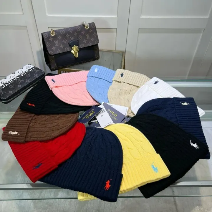 Polo Ralph Lauren Cable-Knit Beanie, Multiple Colors