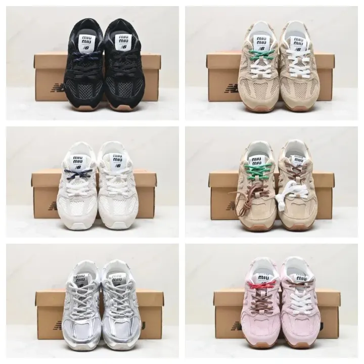 Miu Miu x New Balance 530 SL Running Shoes in Multiple Colors