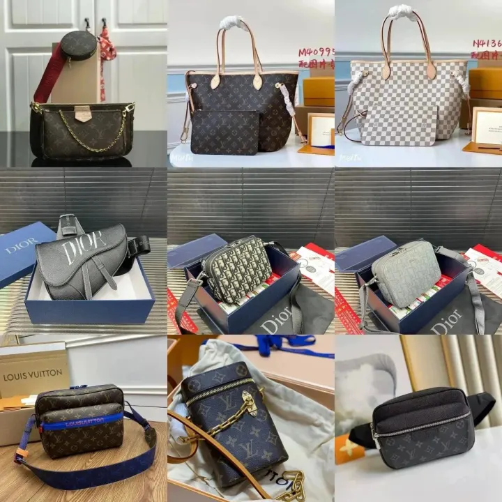 Vintage messengerbag zonder merk