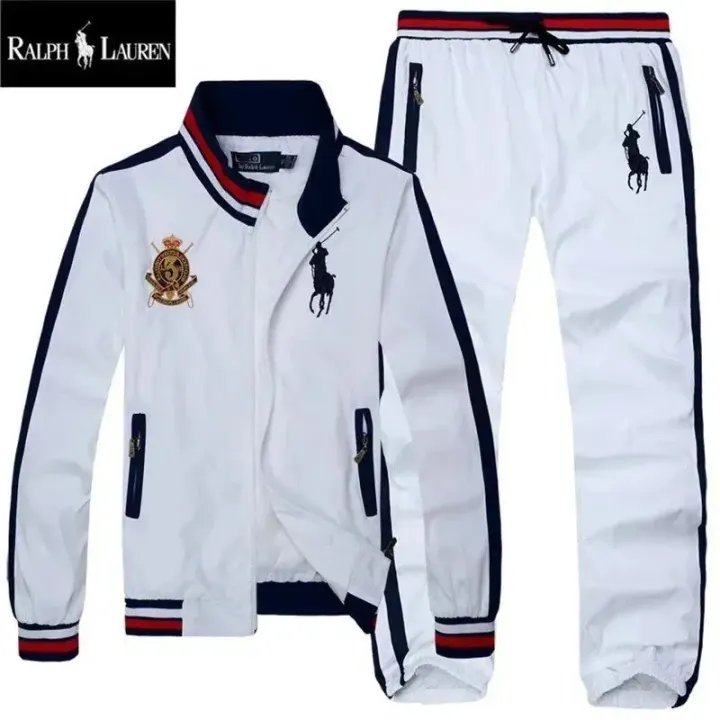 Ralph Lauren White Jacket and Pants Set