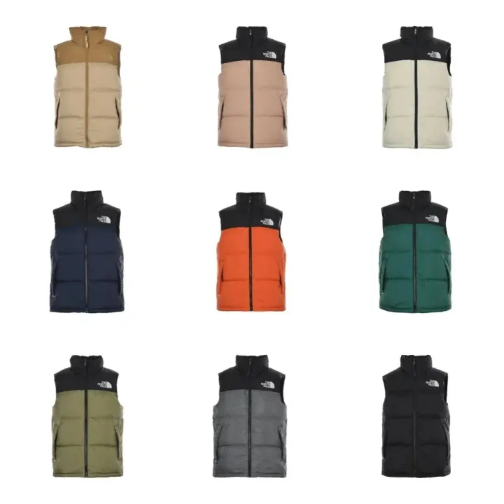 Chaleco acolchado con bloques de color The North Face