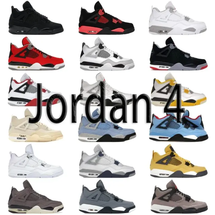 Jordan 4 Lifestyle Sneakers in Multiple Colorways