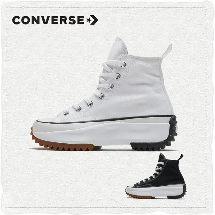 Converse Run Star Hike White Platform High-Top Sneakers