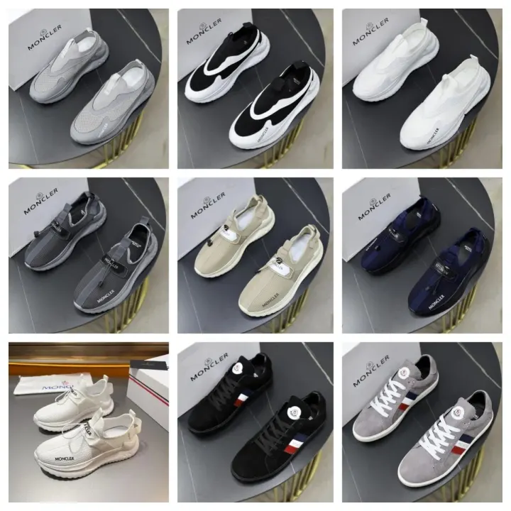 Moncler Casual Sneakers in Mixed Colorways