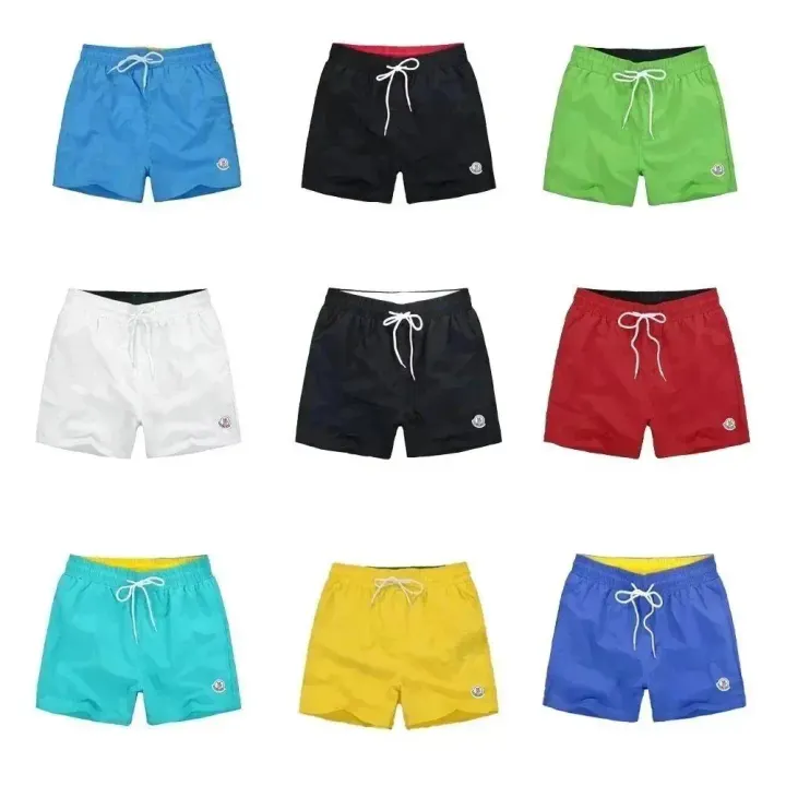Moncler Multi-Color Drawstring Casual Shorts