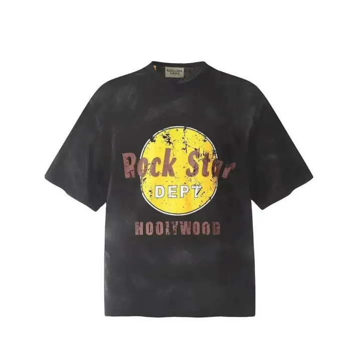 Gallery Dept. Black Rock Star Graphic T-Shirt