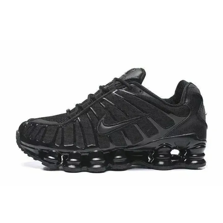 Nike Black Thick-Soled Athletic Sneakers