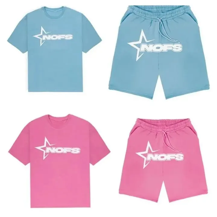 NOFS Star Logo Matching Set in Pink and Blue