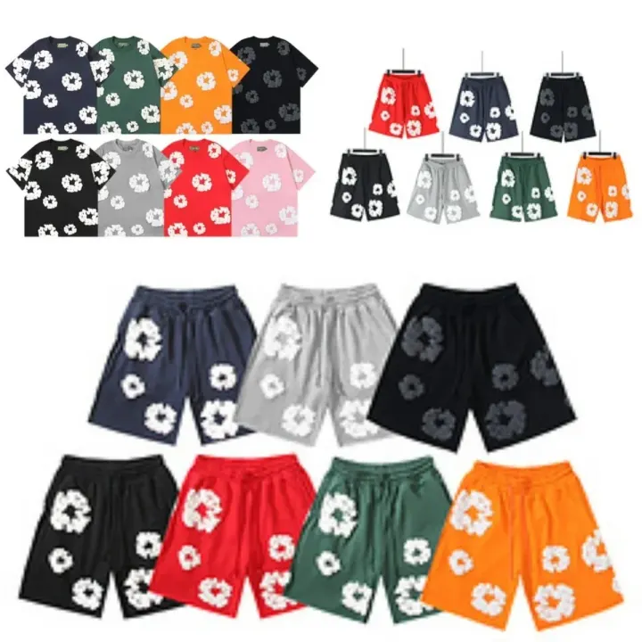 Shorts mit Grafikdruck ohne Marke