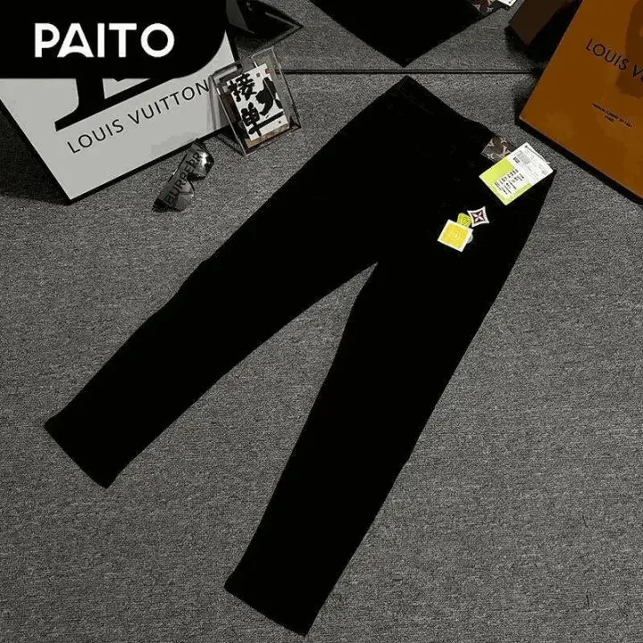 Schwarze Jeans aus Denim von Louis Vuitton