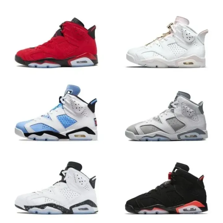 Jordan Air Jordan 6 Retro Basketball Shoes in Multiple Colorways