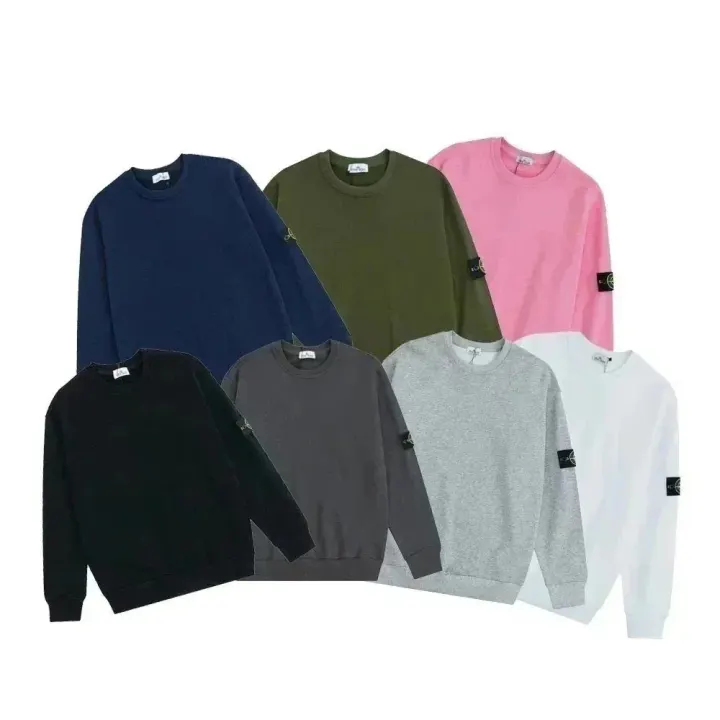 Stone Island Crewneck Sweatshirt in Multi-Color Options