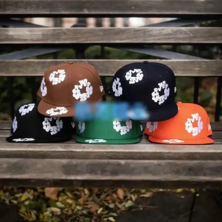 New Era Floral Pattern Baseball Cap in Multi-Color