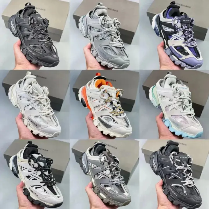 Balenciaga Veelkleurige Retro Runner Sneakers