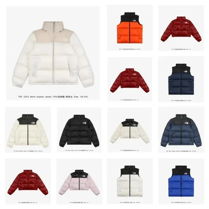 The North Face Colorblock Puffer Jacket