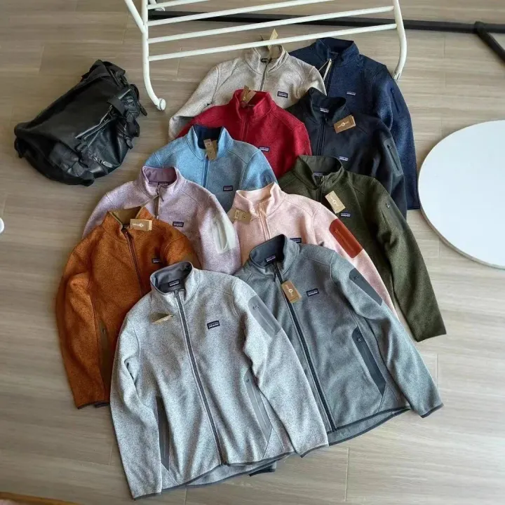Patagonia Better Sweater Heathered Fleece Cardigan