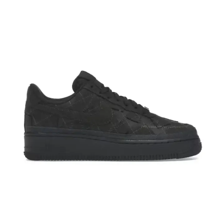 Nike Air Force 1 Black Patchwork Sneakers