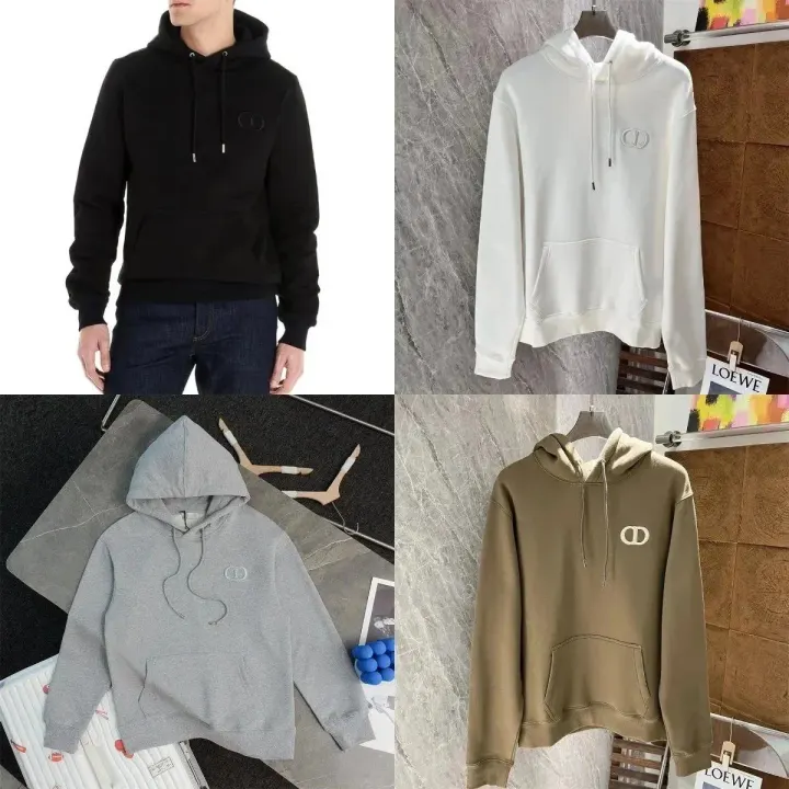 Loewe Pullover Hoodie with Chest Logo in Multiple Colors