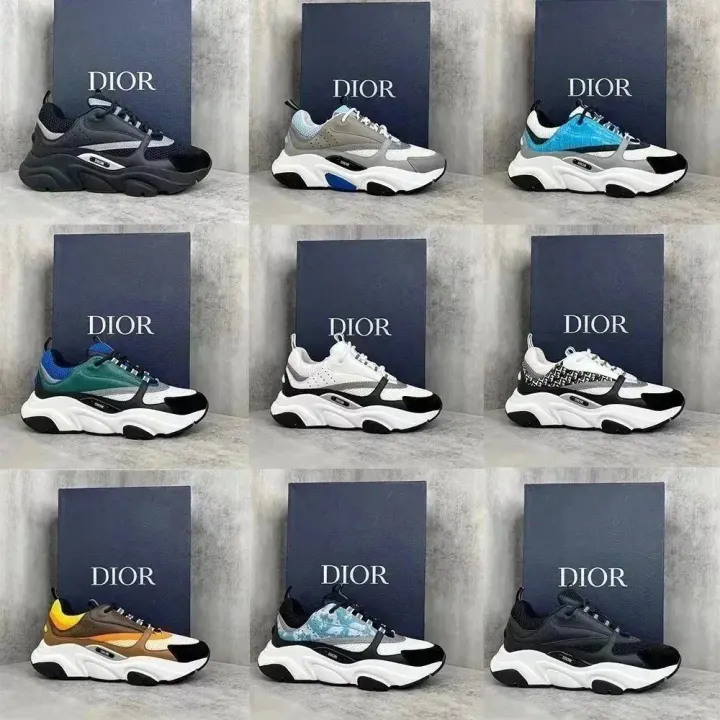 Sneakersy Dior Chunky Runner w wielokolorowych wariantach