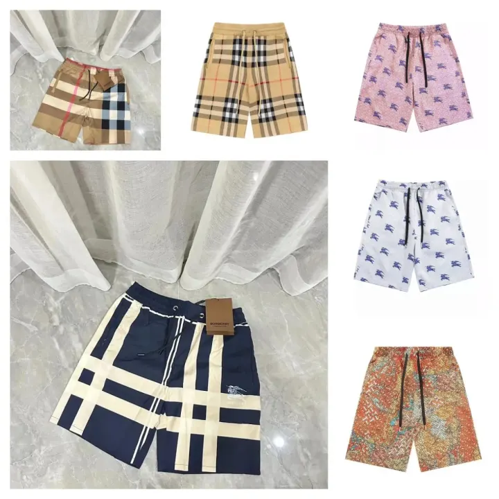 Burberry Multicolor Patterned Casual Shorts