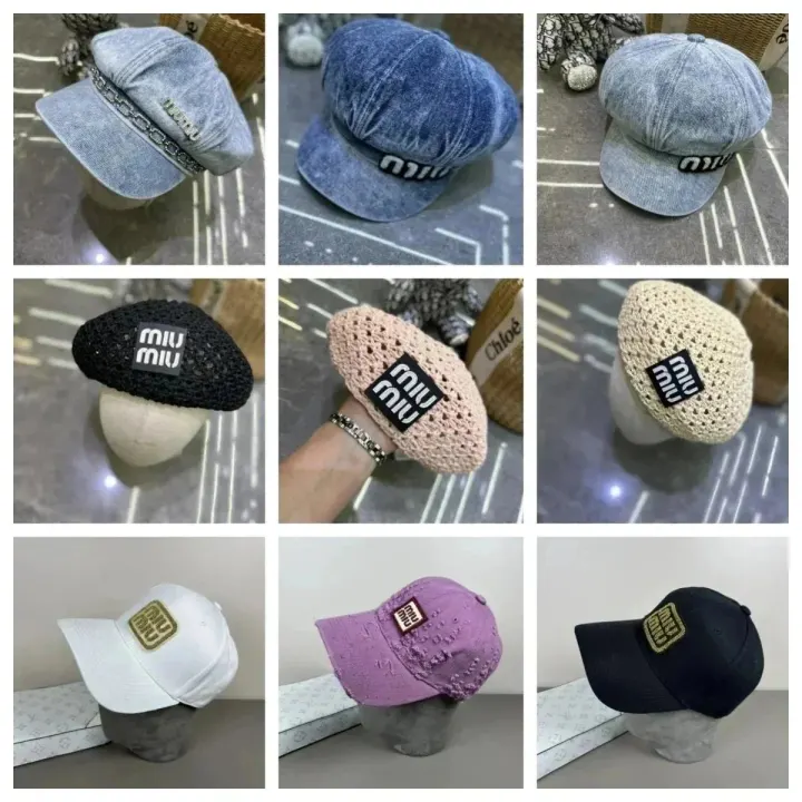 Miu Miu Assorted Hats and Caps