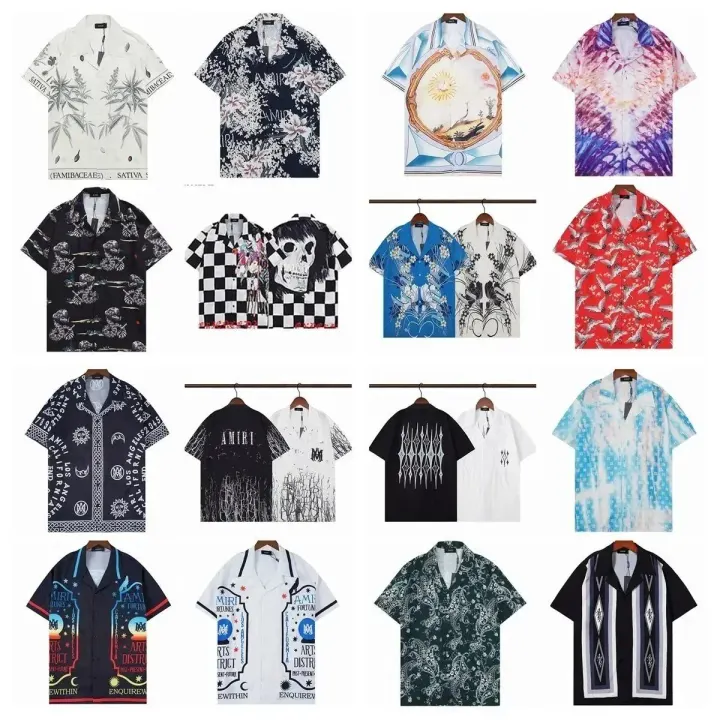 AMIRI Graphic Short Sleeve Button-Down Shirt Collection