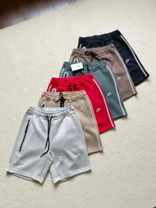 Nike Reflective Side-Stripe Casual Shorts